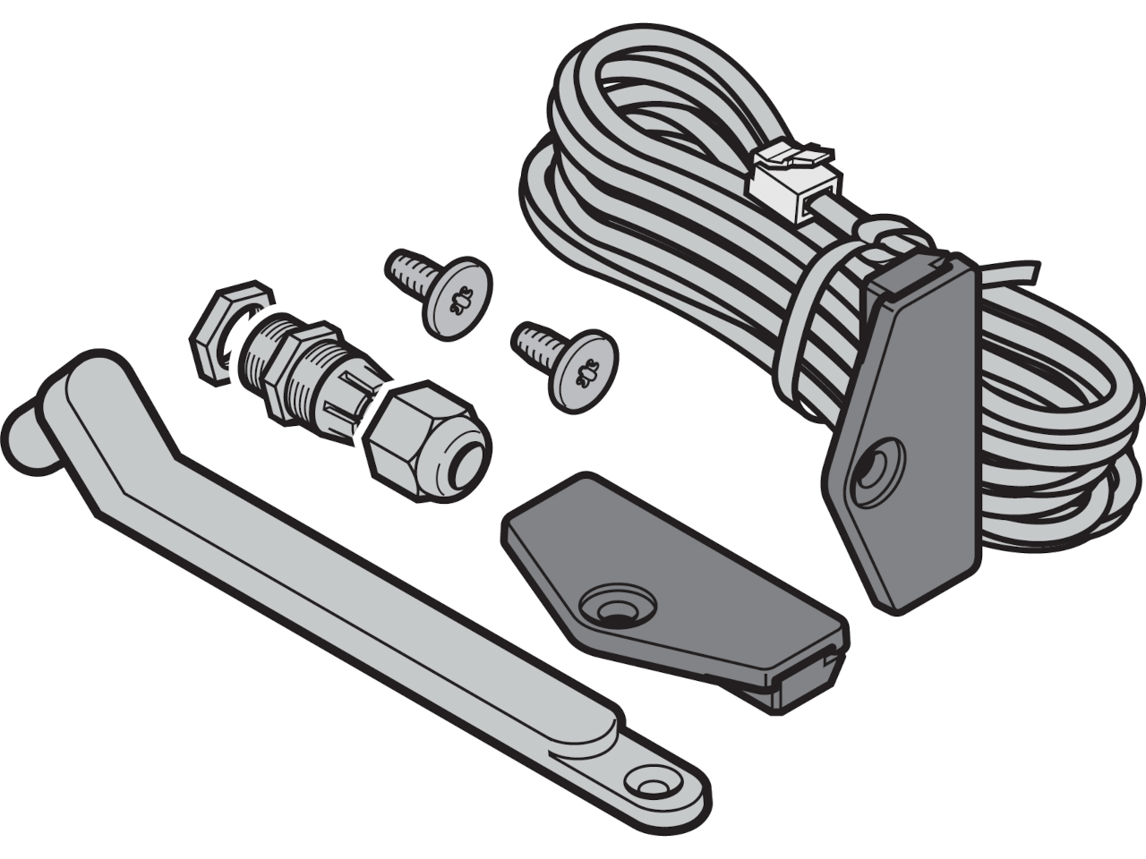Hormann pedestrian door switch 4700 mm