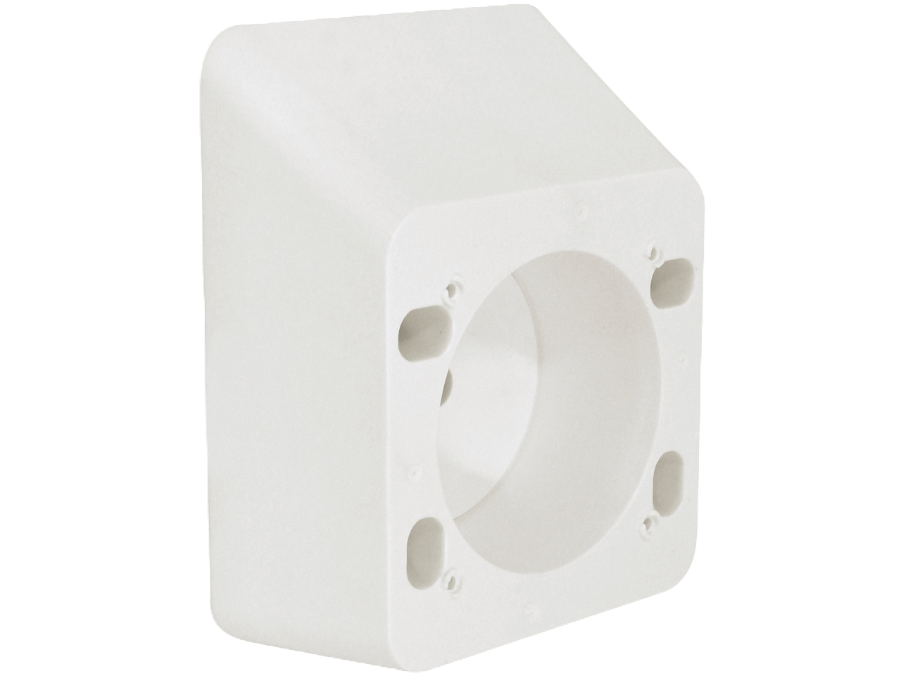 Bircher CleanSwitch wall-mount box HACCP white
