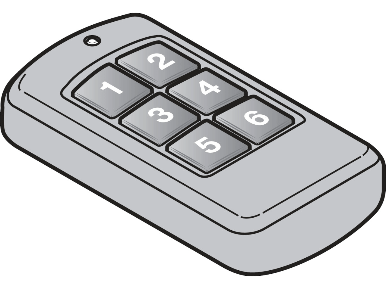 Hormann Radio Transmitter HSI 6 BiSecur