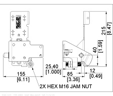 Canimex Torque Force TF Seilbruchsicherung einstellbar 1000kg SBB 2'' einstellbar Modell 155180