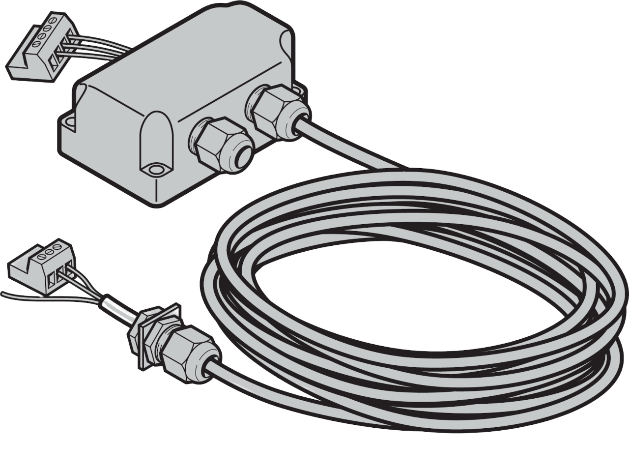 Hörmann Motoranschlussleitung WA 400/ ITO 400  3x1,5mm² Länge 5000 mm