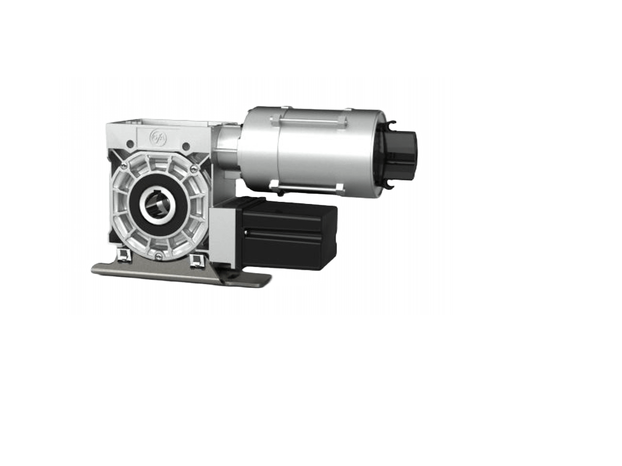 GfA Elektromaten SI 10.70 NHK DES Ø40-Aufsteckantrieb 100Nm mit Nothandkurbel