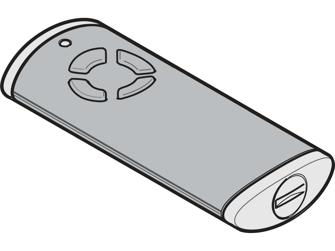 Hormann Radio Transmitter HS 4 BS