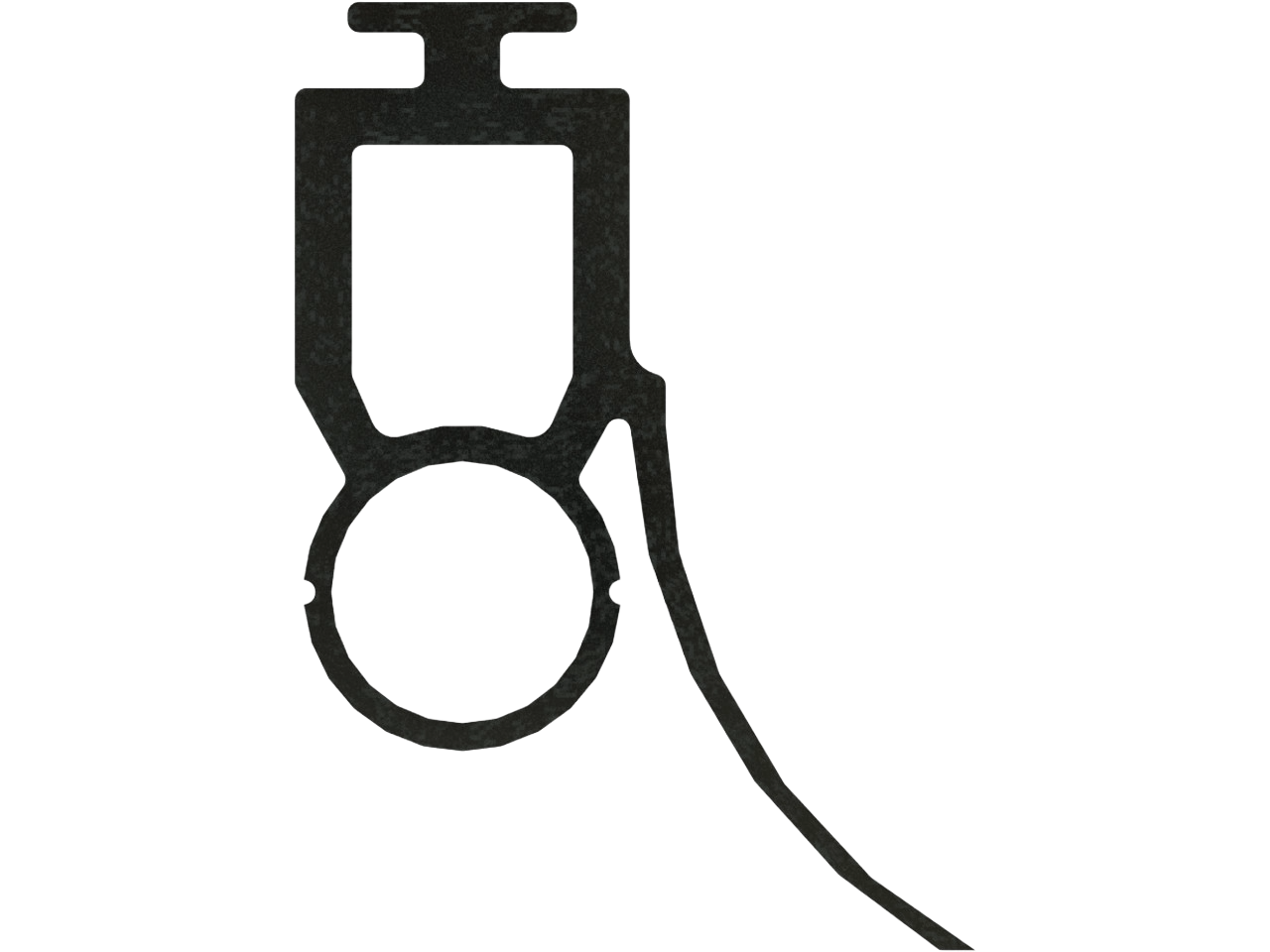 FRABA VITECTOR OSE-P 14 36 00 Gummiprofil 1-seitige Dichtlippe Rolle 10m