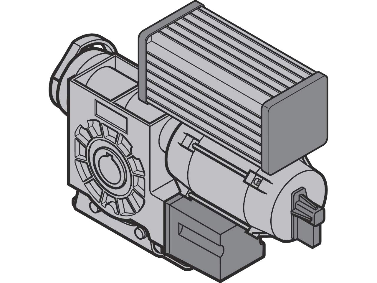 Hörmann Steckantrieb DD25.60 S6 SMA