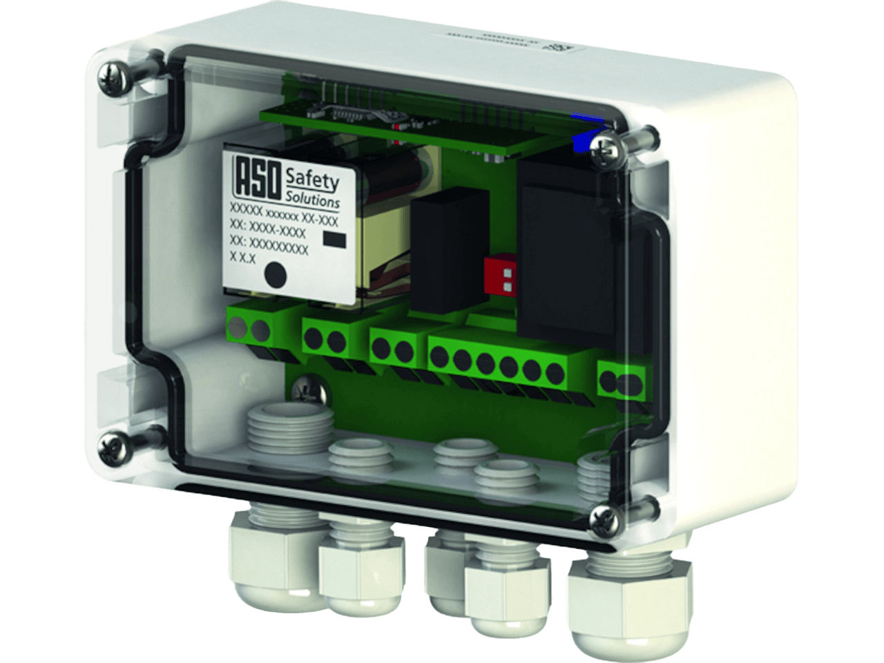 ASO Safety ELMON relay 41-312 Sicherheitsschaltgerät