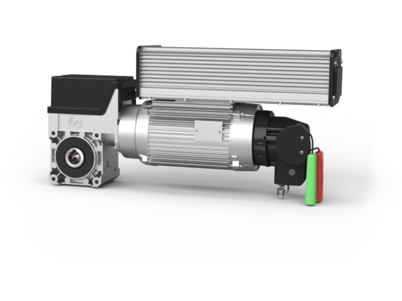 GfA Elektromaten SE 14.100 FI SK DES Ø25,40-Sektionaltorantrieb mit aufgesetztem Frequenzumrichter 140Nm mit schneller Kette