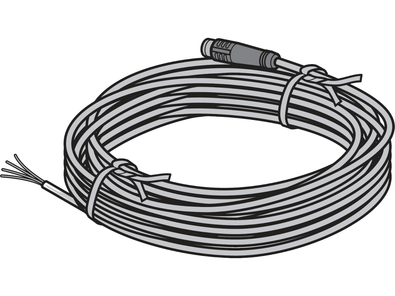 Hörmann Snap-Kabel 4-polig weiß Länge: 10m