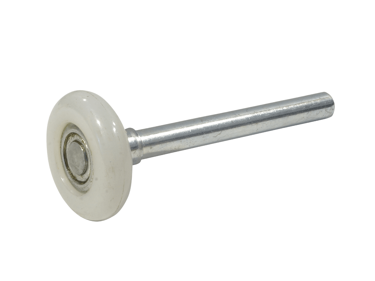 Door Roller 2in Nylon Ø11mm 95mm long Galvanized Steel 2 pcs