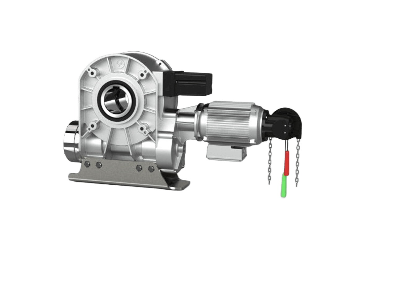 GfA Elektromaten SI 500.5 KNH DES Ø100-Aufsteckantrieb 5000Nm mit Kettennothand