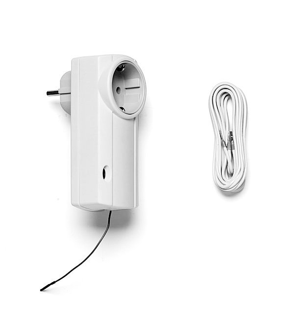 MFZ Marantec Ovitor Digital 371 1-Kanal Steckdosenempfänger Schuko Typ F, 868 MHz Multi-Bit