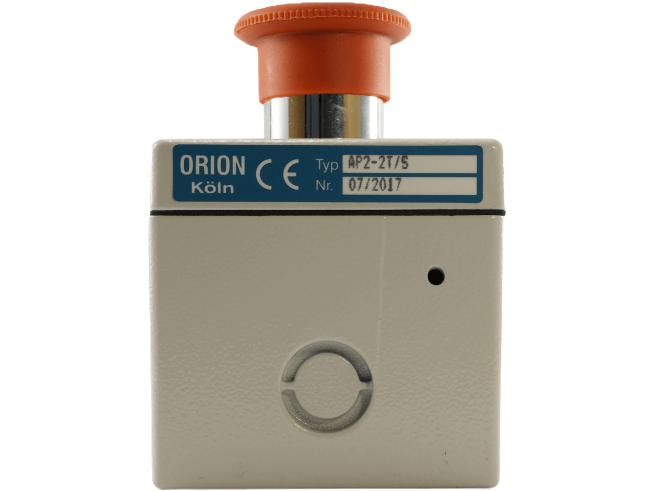 Orion AP 2-2 T/S Schlüsseltaster Aufputz 2-seitig mit Not-AUS Schalter