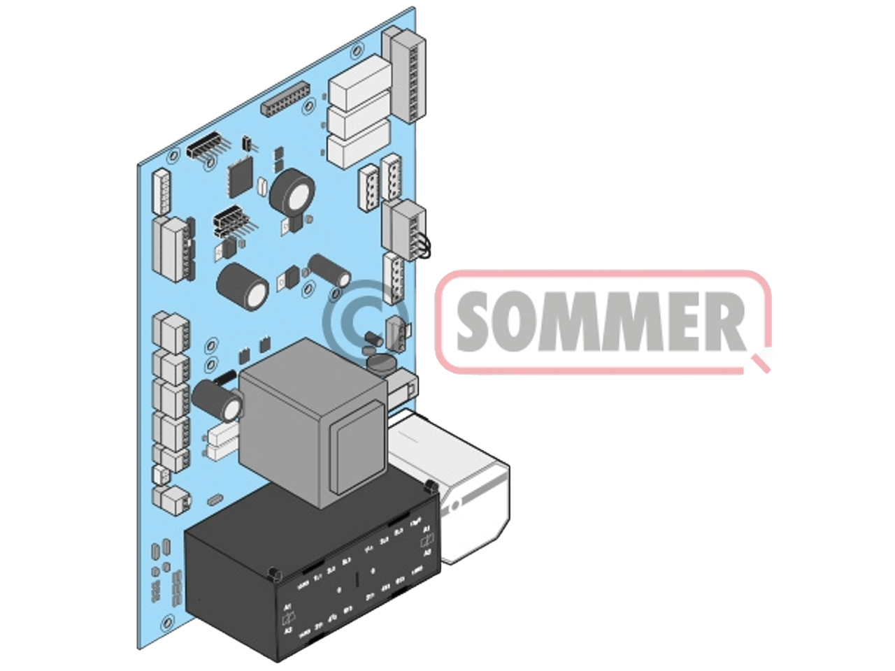 Sommer Ersatzplatine GIGAcontrol A C3