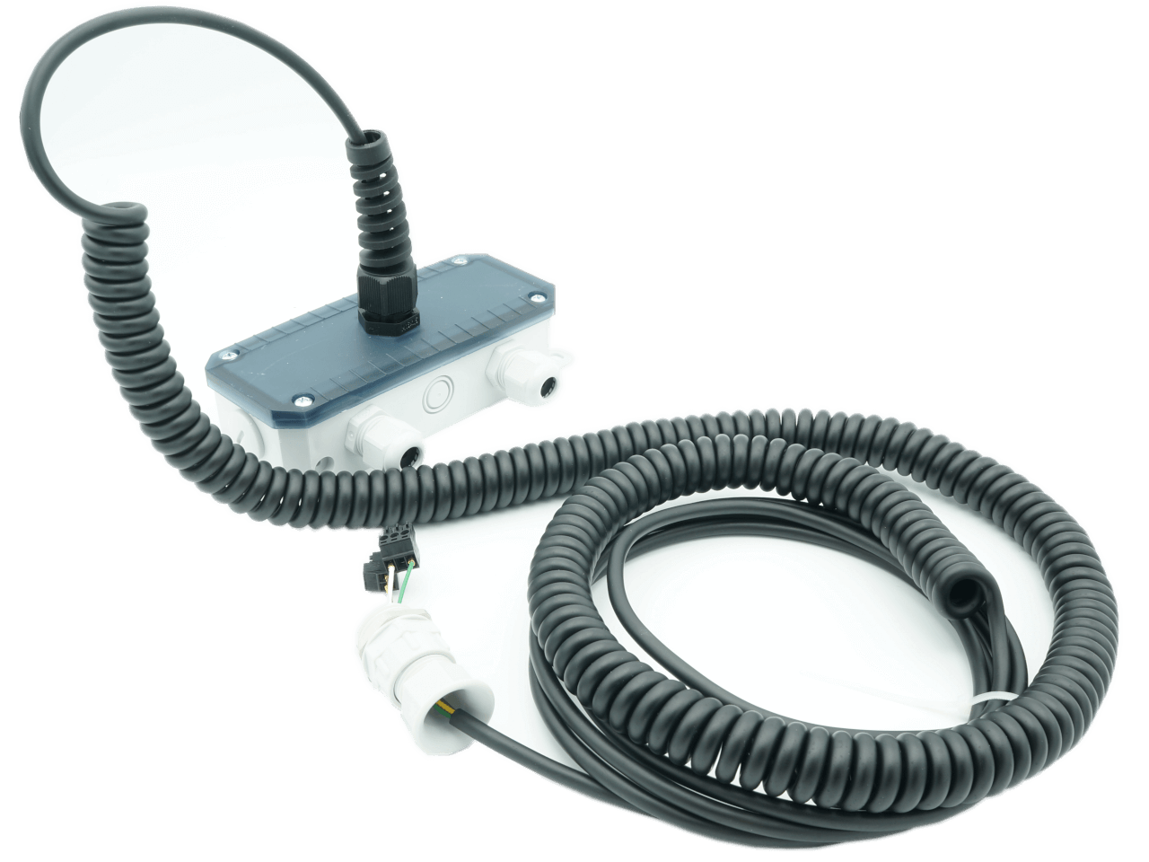 GfA Elektromaten Spiralkabel mit Anschlussdose steckbar WL900 2000/350