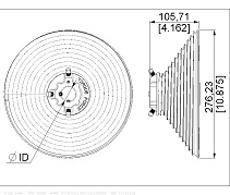 Canimex Torque Force TF D1100-216 M280-5500 Vertical Lift Drums 1,25in Door Weight 600kg Door Height 5558mm left hand side