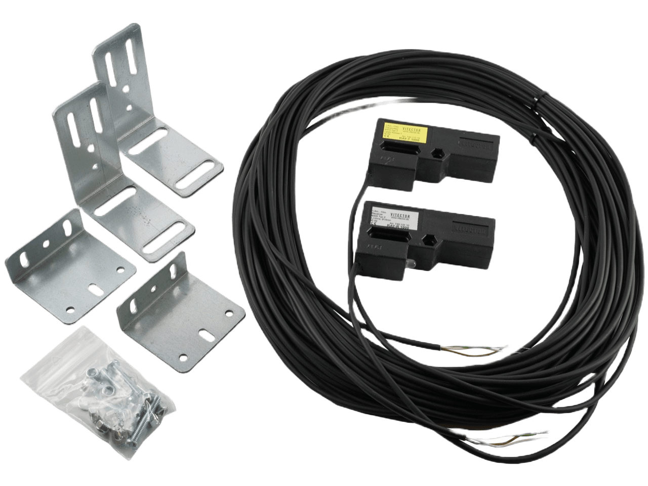 FRABA VITECTOR RAY-S 1101 Photo Eye for Pull-In Protection with Hardware