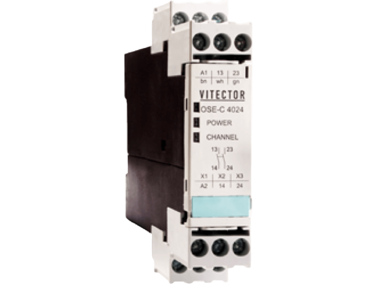 FRABA VITECTOR OSE-C 4524 Control Unit DIN-Rail Mount 24V DC