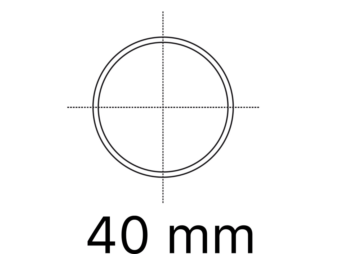 Wellenadapter Steckwelle 25.4mm mit Adapter für Federwelle 40.0mm ohne Nut