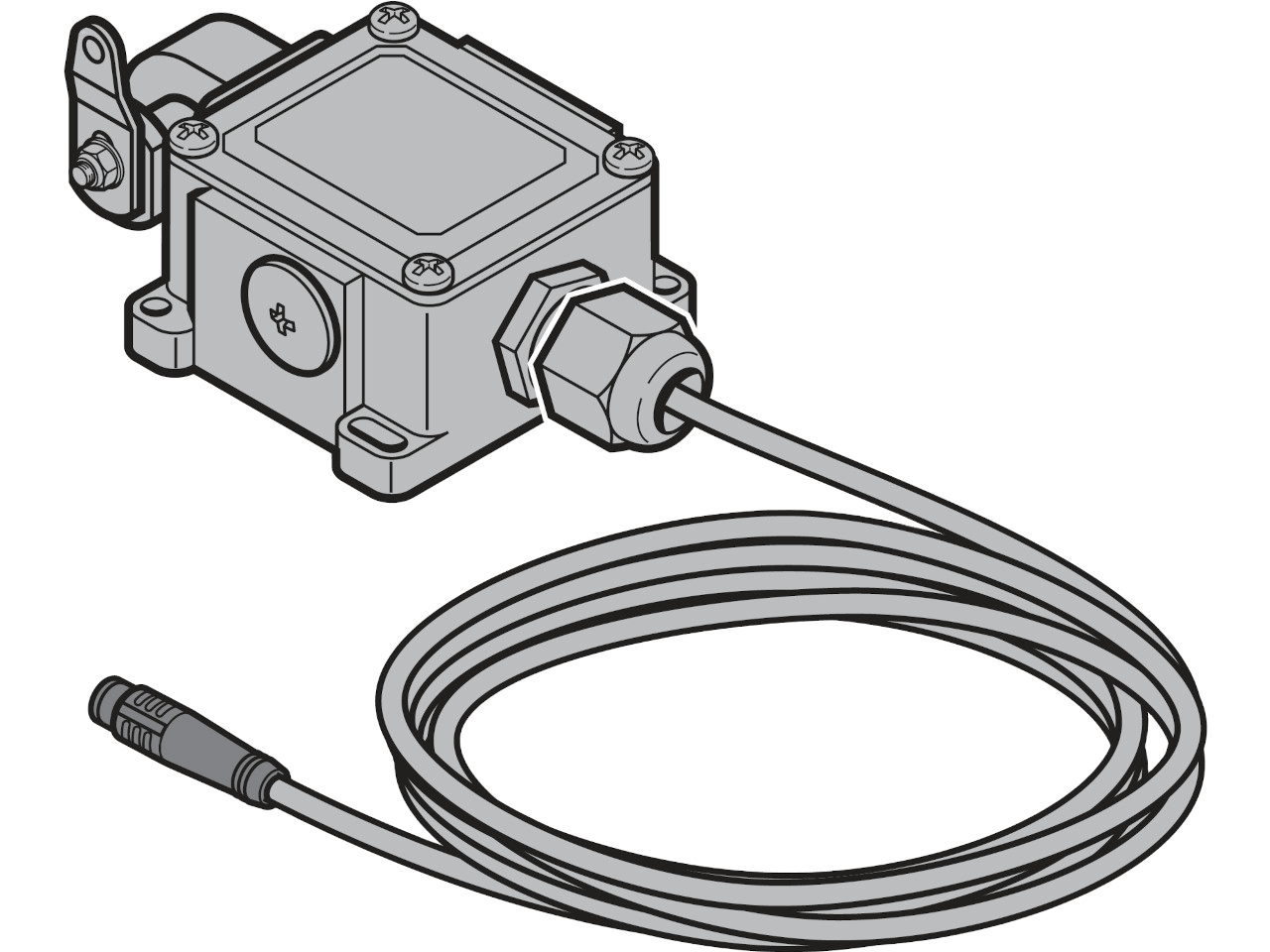 Hormann Pull switch with 15 m Snap cable and 4 m rope