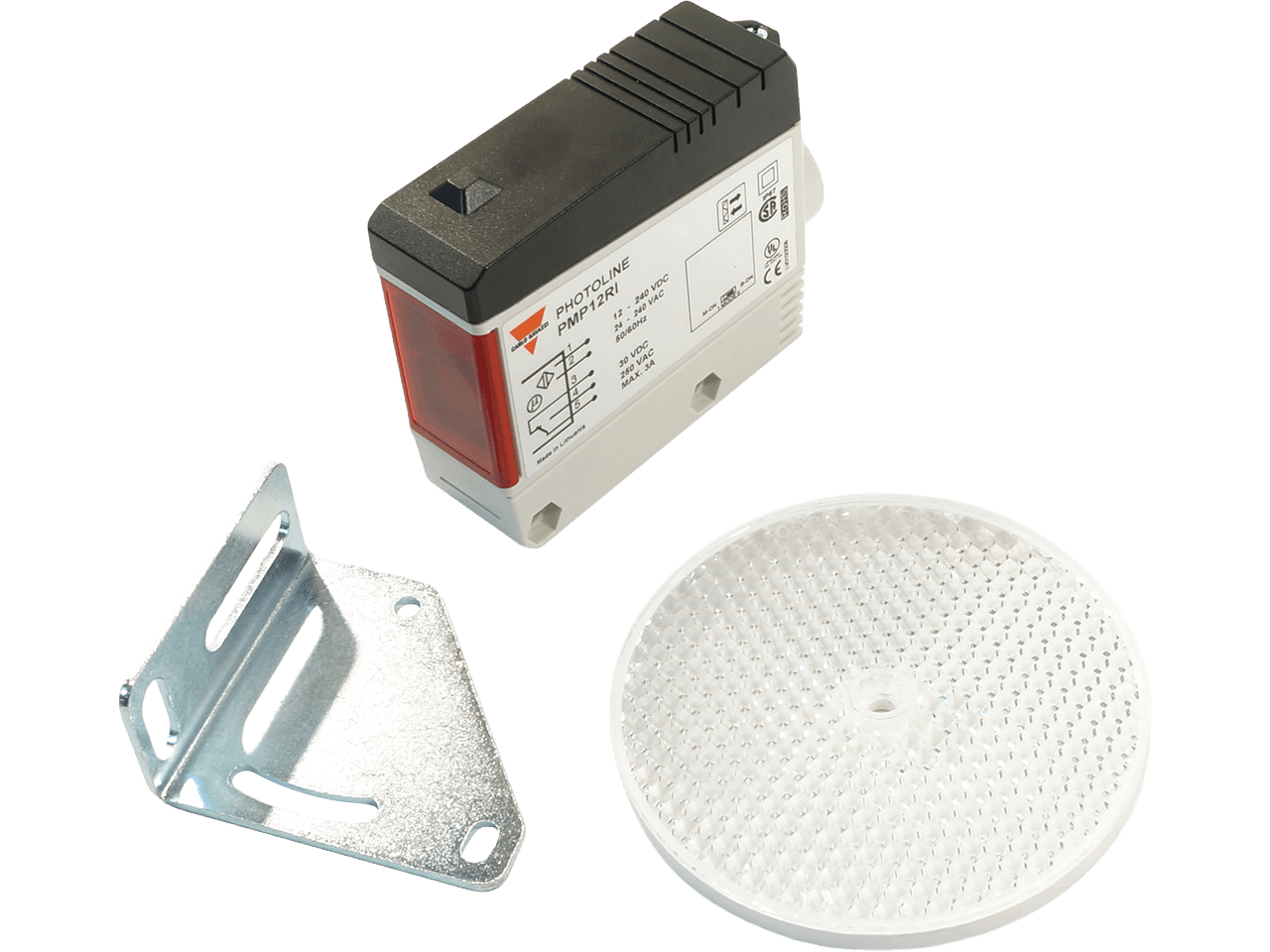 Carlo Gavazzi PMP12RI Reflektionslichtschranke Allspannung Reichweite 12m