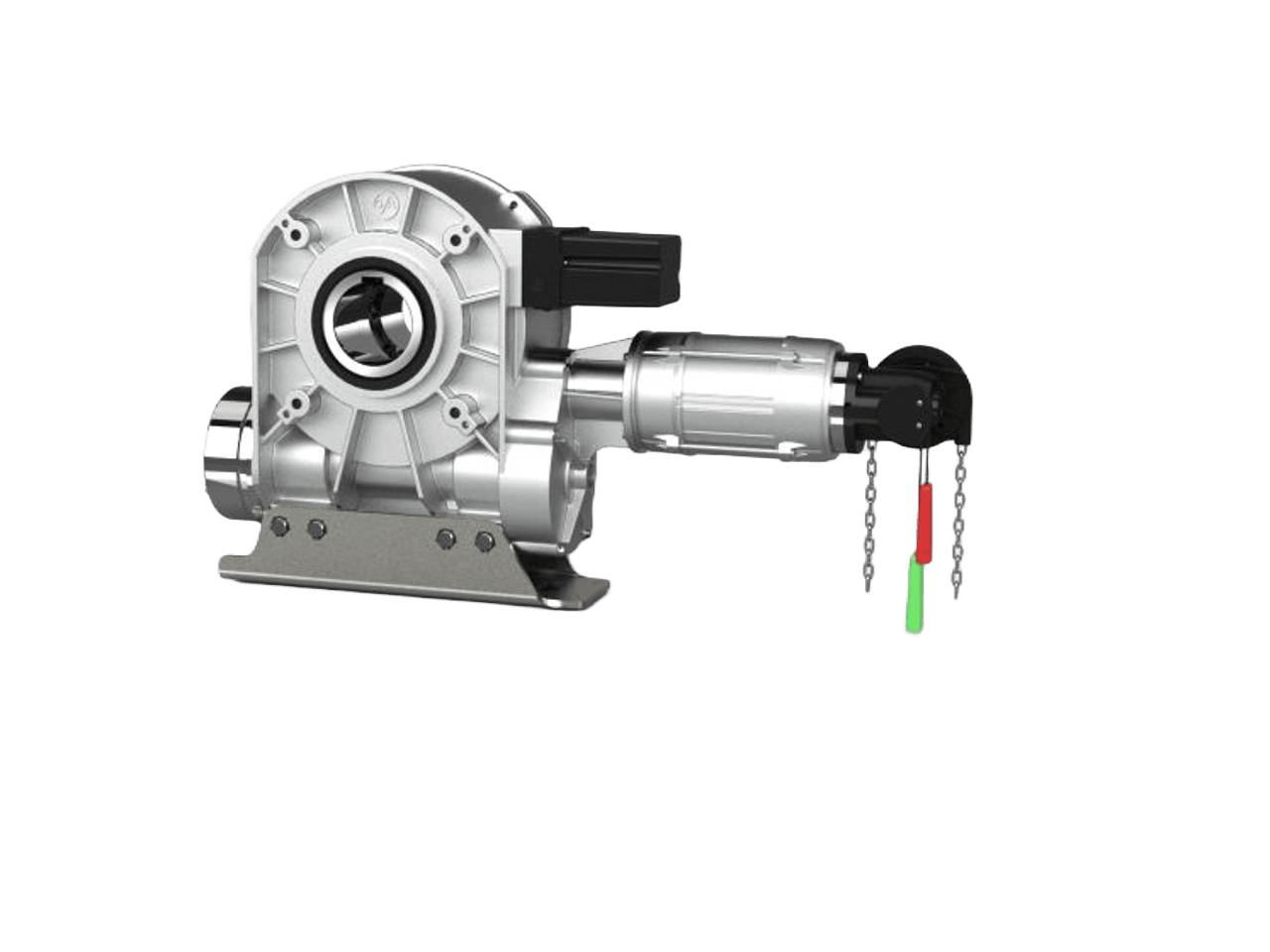 GfA Elektromaten SI 360.9 KNH DES Ø100-Aufsteckantrieb 3600Nm mit Kettennothand